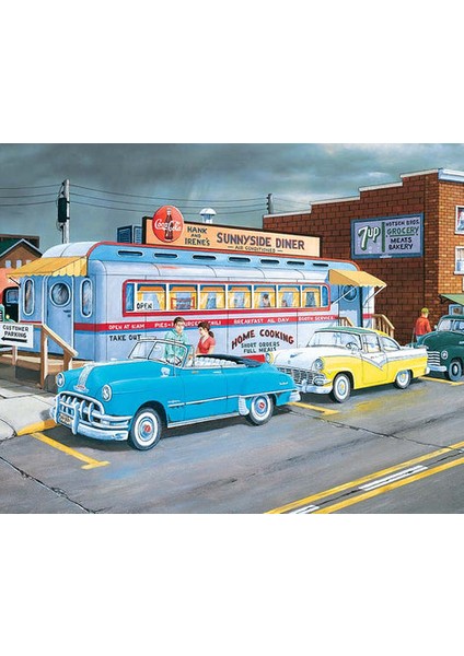 Geçmişin Tadı Çerçeveli 40X50 Sayılarla Boyama Hobi Seti