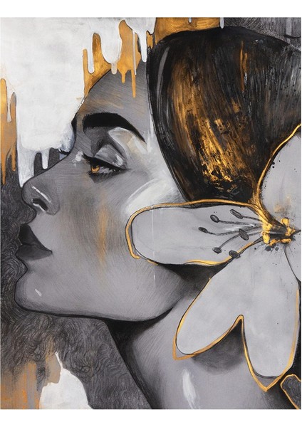 Estetik Güzellik Çerçeveli 40X50 Sayılarla Boyama Hobi Seti