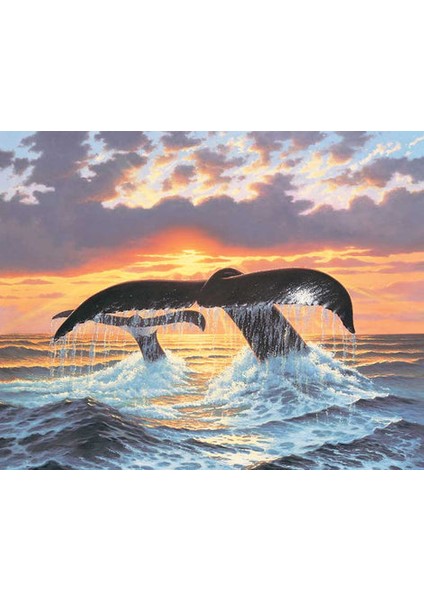 Derin Suların Efendisi Çerçeveli 50X65 Sayılarla Boyama Hobi Seti