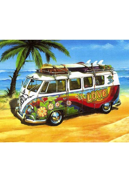 Yol Al Çerçeveli 50X65 Sayılarla Boyama Hobi Seti