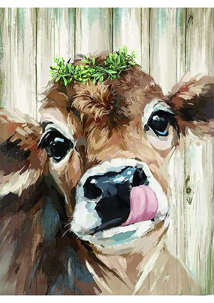 Dile Geldim Çerçeveli 50X65 Sayılarla Boyama Hobi Seti