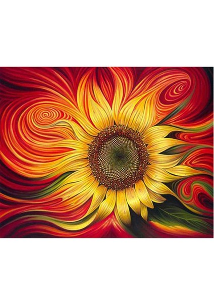 Rengarenk Kokusu Çerçeveli 40X50 Sayılarla Boyama Hobi Seti