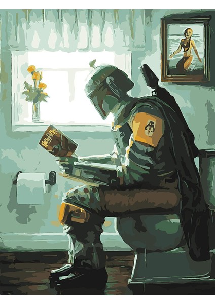 Acelem Var Çerçeveli 50X65 Sayılarla Boyama Hobi Seti