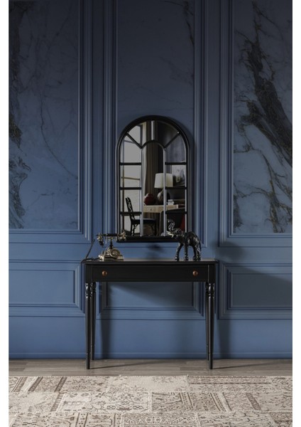 Marine Siyah Dresuar Ayna Takım