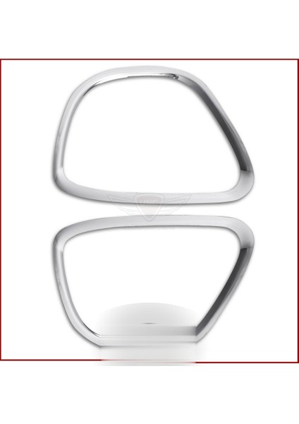 Dacia Duster Sis Farı Cercevesi 2010-2018 Paslanmaz Çelik