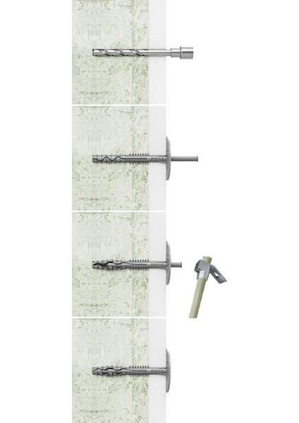 Plastik Çelik Çivili Strafor Dübeli EKO11,5CM (200ADET) fiyatları