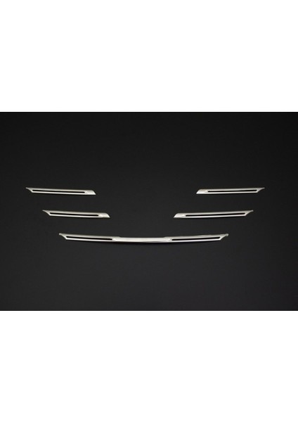 Renault Megane 4 Krom Ön Panjur 5 Prç. P.çelik 2016 ve Sonrası