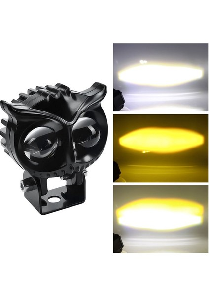 Offroad Sis Lambası 40W Beyaz-Amber Çakarlı 12-30V / LASS295