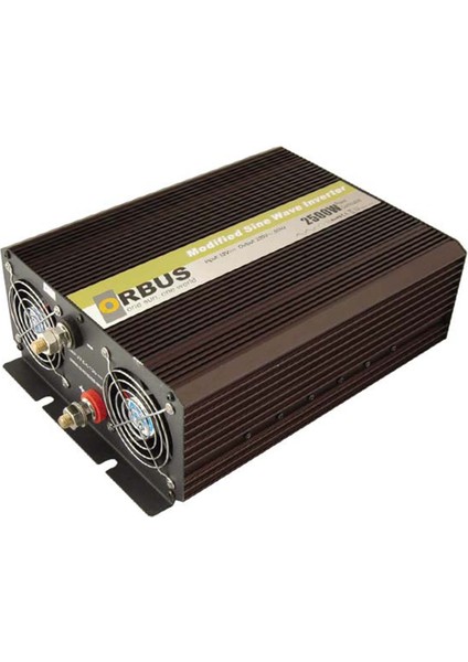 Inverter 2500W 12V Orbus Modıfıeld Sınus MS12-2500