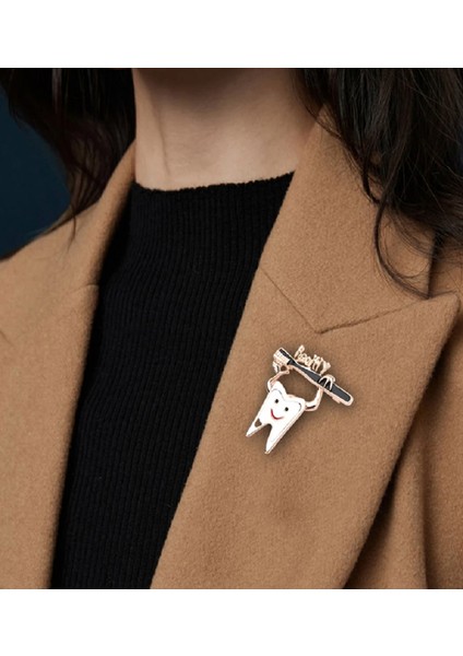 Doktor - Hemşire Aksesuar Aksesuar Broş Yaka Iğnesi Dişci Takı fiyatları