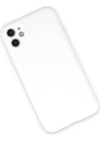 Lansman iPhone 11 Kılıf Nano Içi Kadife Silikon - Beyaz fiyatları