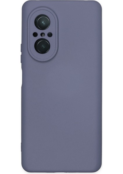 Lansman Huawei Nova 9 Se Kılıf Nano Içi Kadife Silikon - Gri