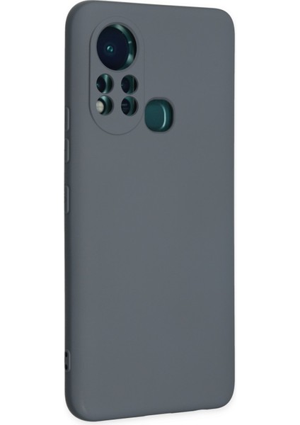 Lansman Infinix Hot 11S Kılıf Nano Içi Kadife Silikon - Gri fiyatları