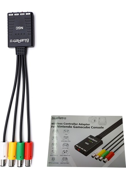 1 Takım Kablosuz Sap Adaptörü Hassas Ürün Yazılımı Güncellenebilir Oyun Konsolu(Yurt Dışından)