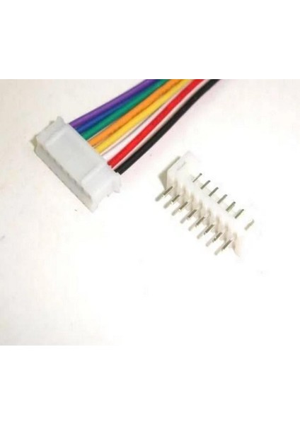 Sanec 2mm 9pin Jst Ph Kablolu Konnektör Beyaz Takım 20CM