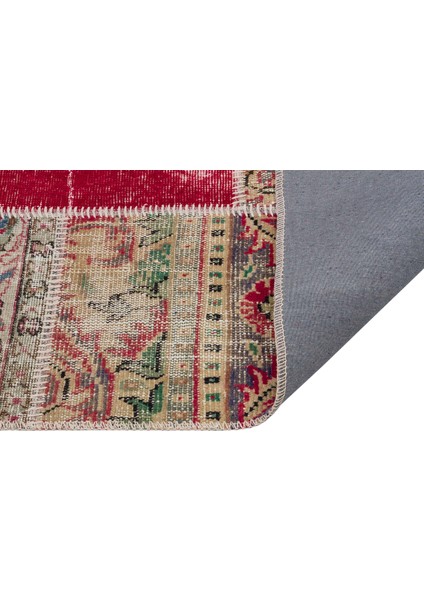 Eşsiz Güzelliğe Sahip Patchwork El Dokuma Halı