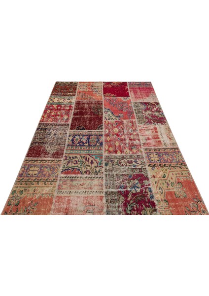 Patchwork Eskitme El Dokuma Halı