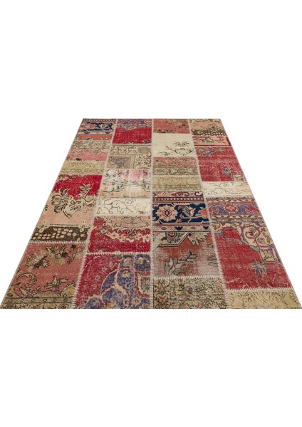 Patchwork Eskitme El Dokuma Halı
