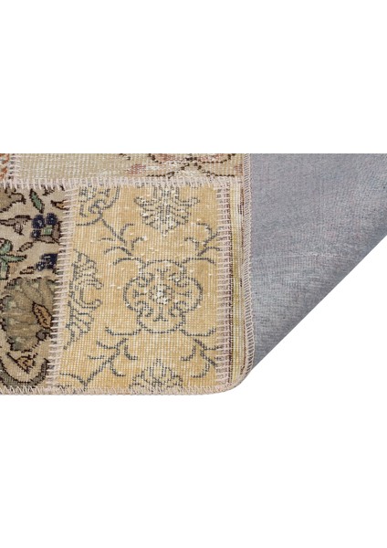 Özel Patchwork Eskitme El Dokuma Halı