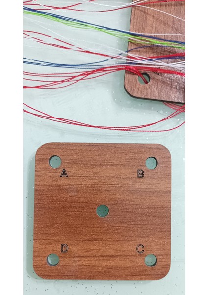 Çarpana & Dokuma Kartı Mdf Kırılmaz Eskimez Yırtılmaz 7*7cm fiyatları