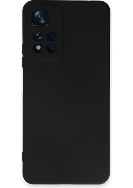 Lansman Xiaomi Redmi Note 11 Pro Plus 5g Kılıf Nano Içi Kadife Silikon - Siyah
