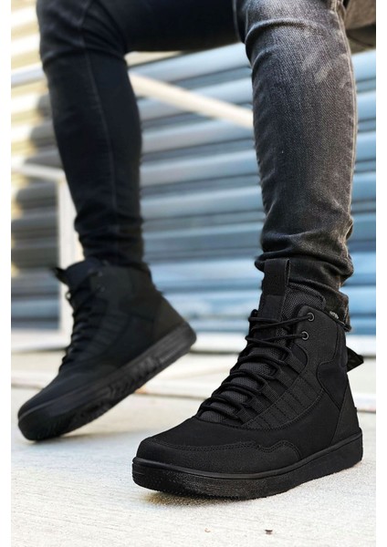 Siyah Füme Erkek Günlük Spor Bot