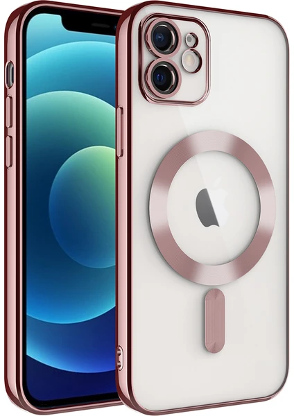 Kny Apple Iphone 11 Kılıf Kamera Korumalı Laser Magsafeli Demre Silikon