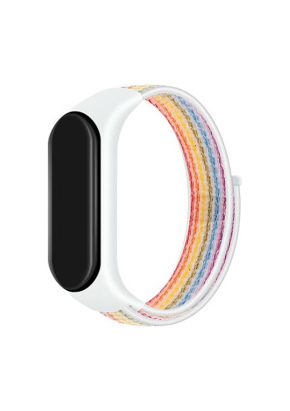 Mi Band 3/4/5/6 Uyumlu Kumaş Hasır Kordon