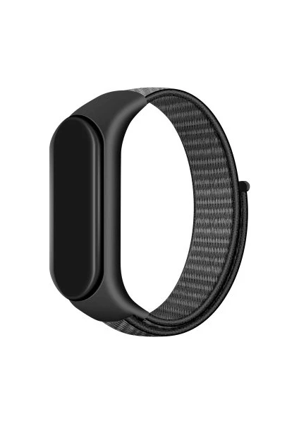 Mi Band 3/4/5/6 Uyumlu Kumaş Hasır Kordon