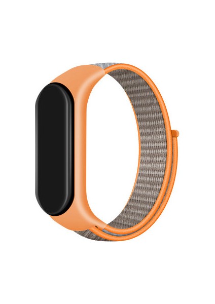 Mi Band 3/4/5/6 Uyumlu Kumaş Hasır Kordon
