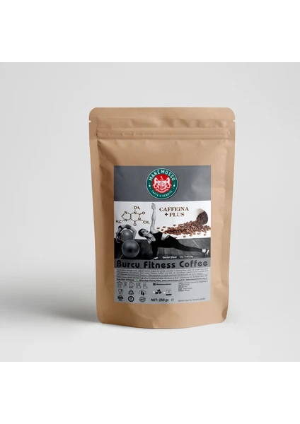 Burcu Fitness Coffee Blend Yüksek Kafeinli Çekirdek Kahve 250 Gr.