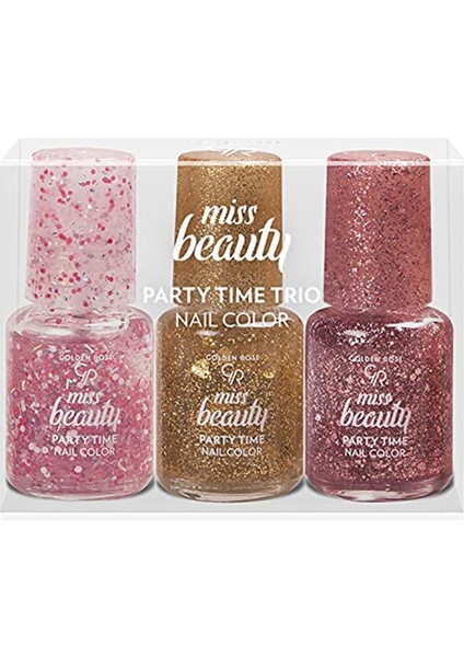 gr Mıss Beauty Party Trıo Naıl Colors