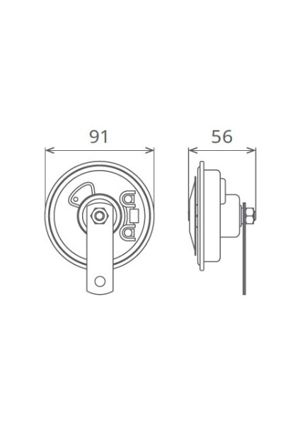 Didit Korna Ince ve Kalın Ses Takım Halinde 12 Volt (2 Adet) modelleri