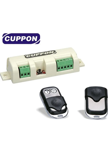 Kepenk Alıcısı Cuppon Sn 32 ve 2 Adet Kumanda (Kit)