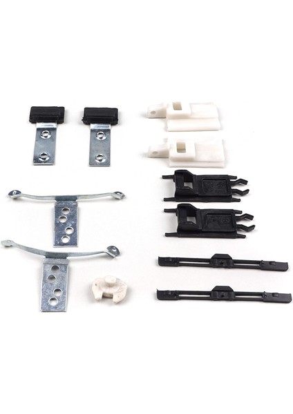 BMW 3 E46 2003-2006 Makyajlı Kasa için 11 Parça Sunroof Perde Kayar Kızak Çıta Bakalit Klips Seti