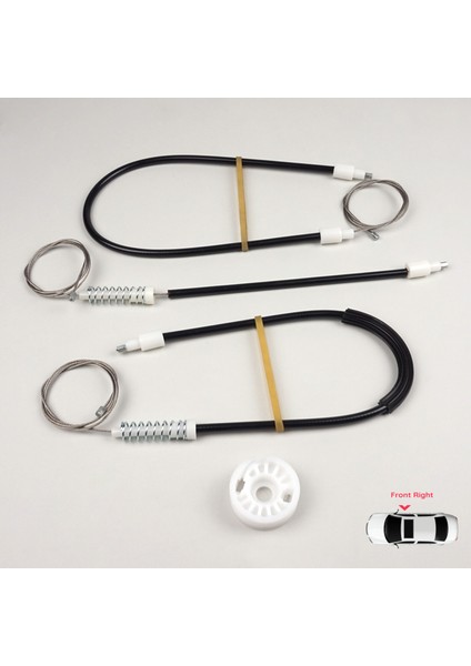 Mercedes E Series W211 S211 2002-2009 4/5 Kapı A2117200446 İçin Ön Sağ Cam Kriko Tamir Seti