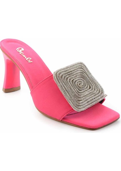 Mat Fuşya Saten Kadın Terlik K04666012338 modelleri