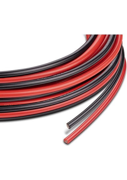 Solar Kablo 4 Mm2 Kırmızı-Siyah 5+5 Toplam 10 Metre