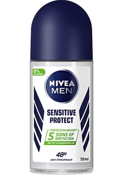 Men Sensitive Protect Anti Perspirant Deodorant Roll 50 ml