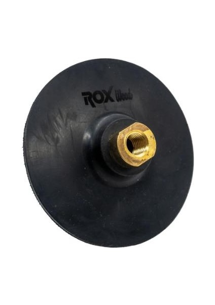 Rox Wood 0183 Esnek Cırt Zımpara Taban 115 mm (M14)