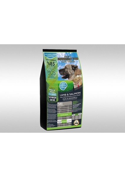 Pro Dog Indıvıdually Kuzu Etli & Somonlu Yetişkin Ultra Premium Köpek Maması (15KG)