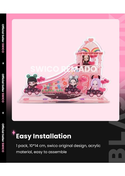 Kpop Blackpink Temalı Akrilik Slayt Masaüstü Dekorasyonu (Yurt Dışından) fırsatları