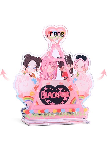 Kpop Blackpink Temalı Korsan Gemisi Akrilik Masaüstü Dekorasyonu (Yurt Dışından)