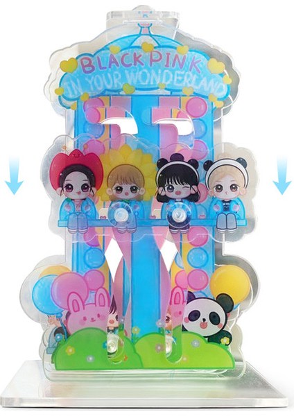 Kpop Blackpink Temalı Akrilik Masaüstü Dekorasyonu (Yurt Dışından)