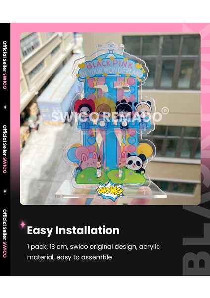 Kpop Blackpink Temalı Akrilik Masaüstü Dekorasyonu (Yurt Dışından) fırsatları