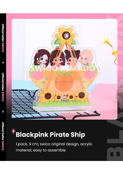 Kpop Blackpink Temalı Akrilik Masaüstü Dekorasyonu (Yurt Dışından) modelleri
