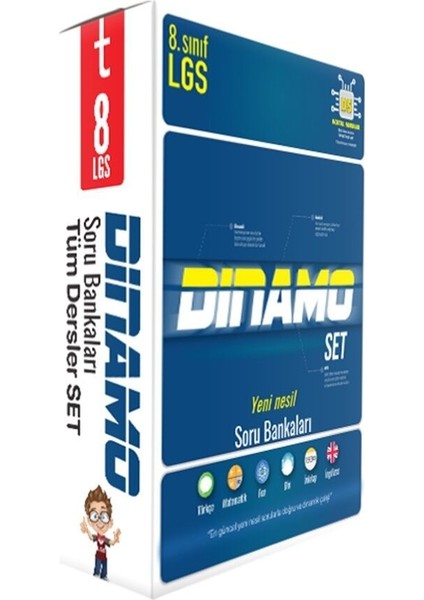 8. Sınıf Dinamo Tüm Dersler Soru Bankası Set