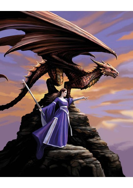 Komut Çerçeveli 70X90 Sayılarla Boyama Hobi Seti