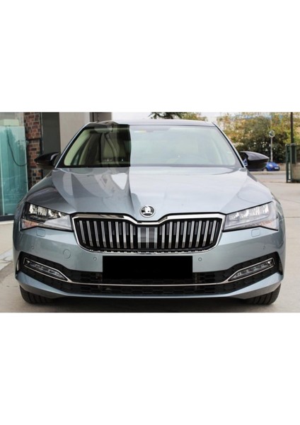 Skoda Superb Mk3-Mk3 Fl Batman Yarasa Ayna Kapağı Piano Black 2015-2021 Arası