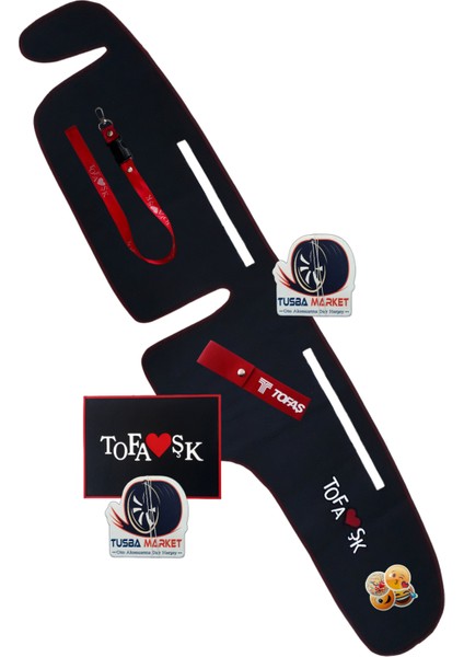 Tofaş Şahin Doğan Kartal Eski Model Alçak Göğüs Torpido Koruma Halısı / Tofaş Torpido Üstü Oto Aksesuar